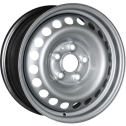 Диск штамп. TREBL 7280T 14x6.0J/5x100 D57.1 ET43 Silver