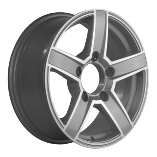 Диск литой Khomen Wheels 1614 16x6.5J/5x139.7 D98.5 ET40 F-Silver-FP