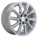 Диск литой Khomen Wheels KHW1507 (Polo) 15x6.0J/5x100 D57.1 ET40 Silver-FP