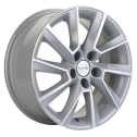 Диск литой Khomen Wheels KHW1507 (Rapid/Fabia) 15x6.0J/5x100 D57.1 ET38 F-Silver-FP