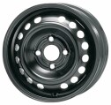 Диск штамп. TREBL Nissan 64E45M 15x6.0J/4x114.3 D66.1 ET45 Black для DAEWOO Gentra