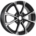 Диск литой iFree Панган 16x6.0J/4x100 D54.1 ET45 блэк джек для KAIYI X3 Pro