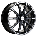 Диск литой Khomen Wheels KHW1707 17x6.5J/4x100 D60.1 ET50 Black-FP