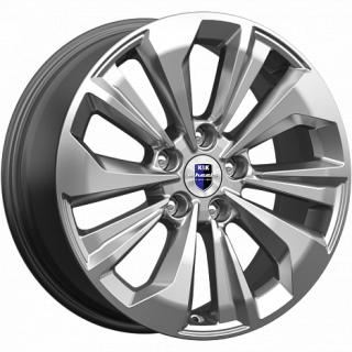 Диск литой КиК Авиор 17x7.0J/5x108 D63.3 ET50 Дарк платинум брайт