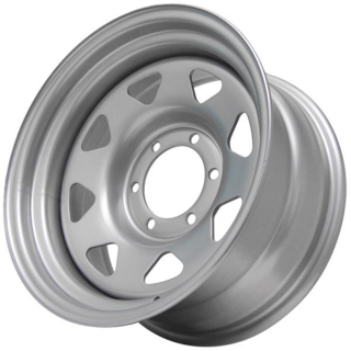 Диск штамп. Grizzly SW01 16x8.0J/6x139.7 D110.1 ET-20 Silver