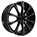 Диск литой Khomen Wheels KHW2018 20x8.0J/5x108 D63.4 ET46 Black-FP
