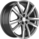Диск литой Khomen Wheels KHW1905 (NX/RAV4) 19x7.5J/5x114.3 D60.1 ET40 Gray-FP