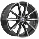 Диск литой КиК Меренге (КС902) 17x7.5J/5x112 D66.6 ET45 алмаз черный