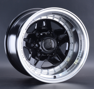 Диск литой LS Wheels LS 878 15x10.0J/6x139.7 D106.1 ET-44 BKL