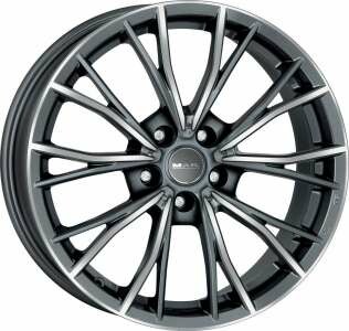 Диск литой MAK Mark 17x8.0J/5x120 D72.6 ET30 Gun Met-Mirror Face