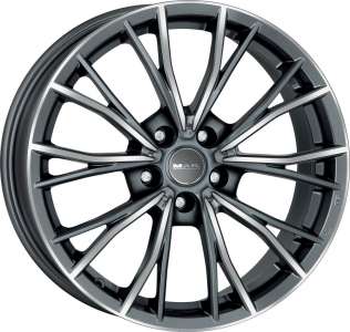 Диск литой MAK Mark 17x8.0J/5x120 D72.6 ET30 Gun Met-Mirror Face