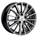 Диск литой Khomen Wheels KHW1611 (Focus) 16x6.5J/5x108 D63.3 ET50 G-Silver-FP
