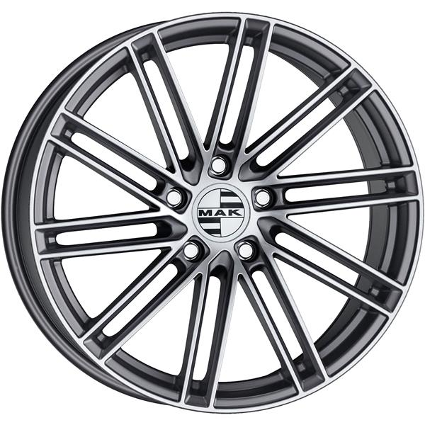 Диск литой MAK Leipzig-D 20x10.5J/5x130 D71.6 ET55 Gunmetal Mirror Face5