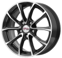 Диск литой iFree Джет 16x6.5J/5x108 D63.3 ET50 блэк джек