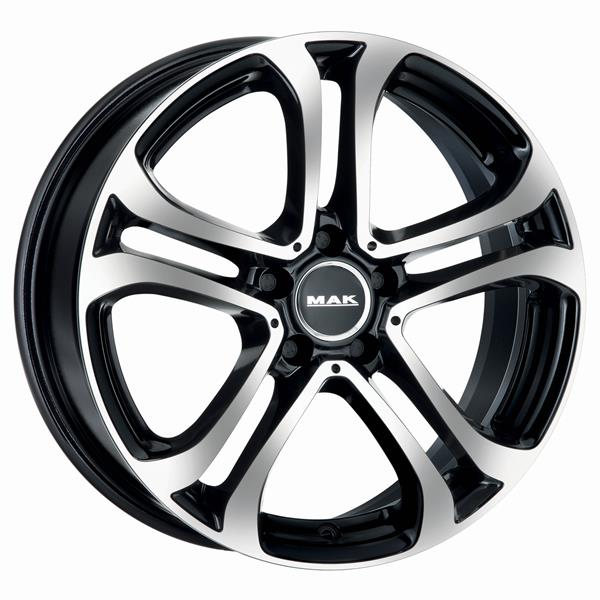 Диск литой MAK Stuttgart 17x7.5J/5x112 D66.6 ET45 Black mirror для MERCEDES E-Klasse