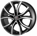 Диск литой MAK Nitro 17x7.5J/5x108 D72.3 ET45 ANOD WB