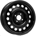 Диск штамп. TREBL Peugeot 9695T 16x6.5J/4x108 D65.1 ET31 Black