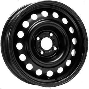 Диск штамп. TREBL Peugeot 9695T 16x6.5J/4x108 D65.1 ET31 Black
