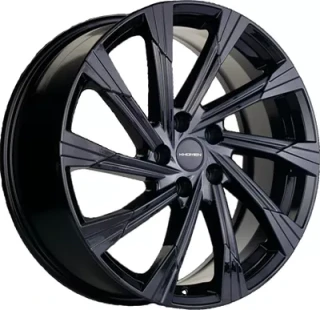 Диск литой Khomen Wheels 1901 19x7.5J/5x114.3 D67.1 ET45 Black