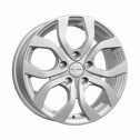 Диск литой КиК КС704 16x6.5J/5x114.3 D67.1 ET50 Сильвер для MAZDA 6