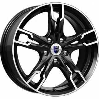 Диск литой КиК Солар (КС875) 17x7.0J/5x105 D56.6 ET40 Алмаз черный SK