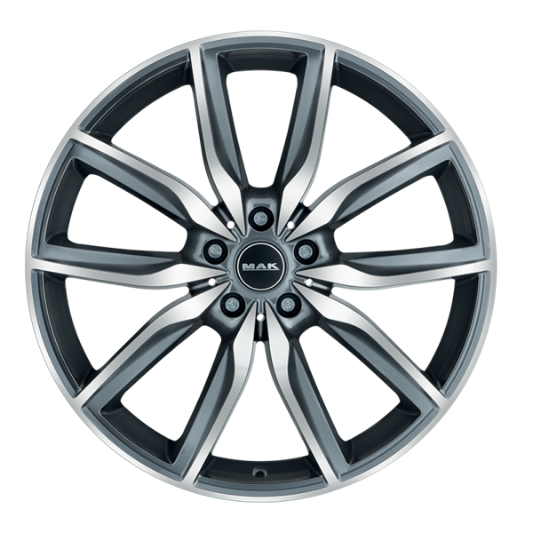 Диск литой MAK Allianz 19x9.5J/5x112 D66.6 ET39 Gunmetal Mirror Face1