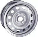 Диск штамп. TREBL X40937 17x6.5J/4x100 D60.1 ET41 Silver для LADA (ВАЗ) Vesta