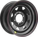 Диск штамп. Off-Road Wheels Toyota/Nissan 16x8.0J/6x139.7 D110 ET10 Черный