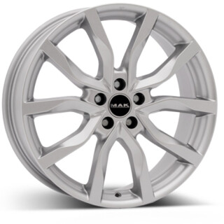 Диск литой MAK Highlands 19x8.0J/5x120 D72.6 ET38 Silver