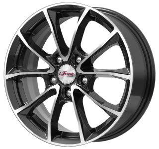 Диск литой iFree Джет 16x6.5J/5x108 D63.3 ET50 блэк джек