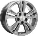 Диск литой Khomen Wheels KHW1603 (Jetta) 16x6.0J/5x112 D57.1 ET50 G-Silver-FP