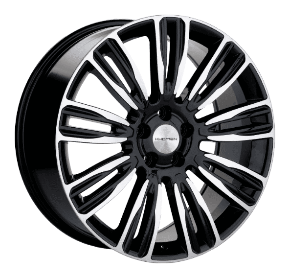 Диск литой Khomen Wheels 2004 20x8.5J/5x108 D63.3 ET45 Black-FP