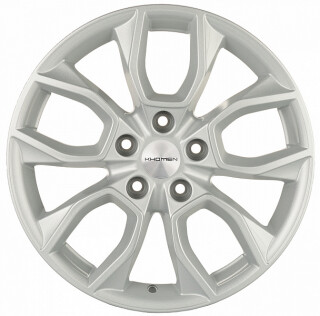 Диск литой Khomen Wheels KHW1713 (CX-5/i40/X-Trail) 17x7.0J/5x114.3 D67.1 ET45 F-Silver