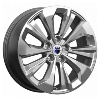 Диск литой КиК Авиор (КС936) 17x7.0J/5x108 D63.35 ET50 Дарк платинум брайт