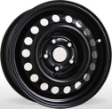 Диск штамп. EuroDisk 16012 16x6.5J/5x114.3 D60.1 ET45 Black
