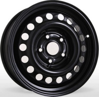 Диск штамп. EuroDisk 16012 16x6.5J/5x114.3 D60.1 ET45 Black