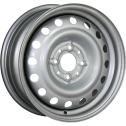Диск штамп. TREBL 6515 14x5.5J/4x100 D56.6 ET39 Silver