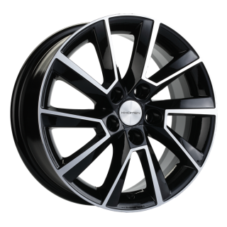 Диск литой Khomen Wheels Venti 1507 15x6.0J/5x100 D57.1 ET40 Black-FP