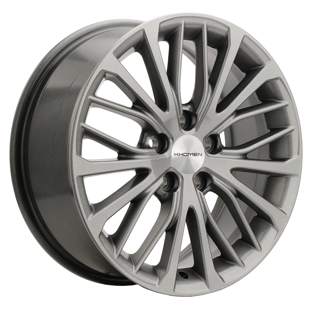 Диск литой Khomen Wheels KHW1705 (i40) 17x7.0J/5x114.3 D67.1 ET45 G-Silver