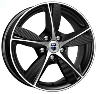 Диск литой КиК Кинезис 16x6.5J/5x110 D65.1 ET37 алмаз черный
