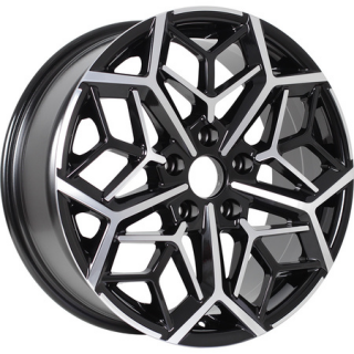 Диск литой KDW KD1710 17x7.0J/5x114.3 D66.1 ET50 Black_Front_Polished