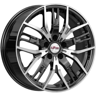 Диск литой iFree Аскет 17x7.0J/5x110 D67.1 ET42 блэк джек
