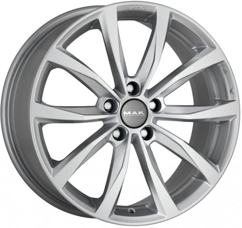 Диск литой MAK Wolf 18x7.5J/5x114.3 D76.1 ET48 Silver