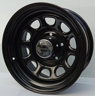 Диск штамп. Ikon MG42 16x8.0J/5x139.7 D110 ET-38 Satin Black