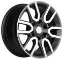 Диск литой Khomen Wheels 1723 17x8.0J/6x139.7 D67.1 ET46 Gray-FP
