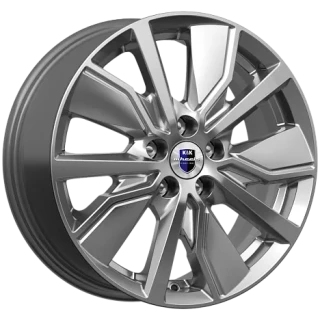 Диск литой КиК Гамбит (KC961) 16x6.5J/5x114.3 D66.1 ET40 дарк платинум