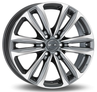Диск литой MAK Safari 6 17x7.5J/6x139.7 D112 ET30 Gun Met-Mirror Face