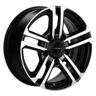 Диск литой Khomen Wheels KHW1602 (Niva 4x4) 16x6.5J/5x139.7 D98.5 ET40 Black