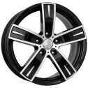 Диск литой КиК Онегин (КС472) 18x8.0J/5x112 D66.6 ET56 алмаз черный