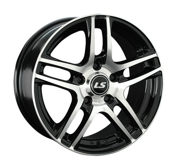 Диск литой LS Wheels LS285 16x7.0J/4x100 D73.1 ET40 BKF